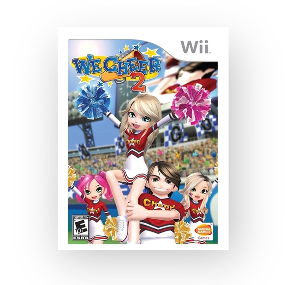 Nintendo Other - Nintendo Wii 🜸 We Cheer 2 Game 🜸 Original Case 🜸 Instruction Booklet 🜸 Test